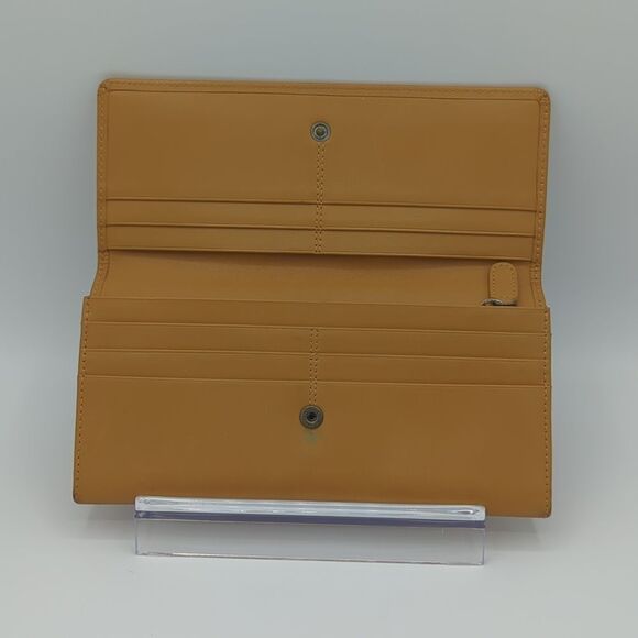 Coach Tan Leather Wallet - Picture 3 of 10